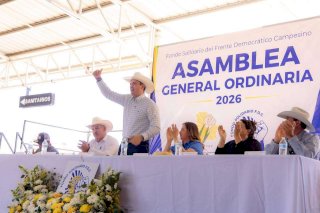 Reconoce Marco Bonilla labor del Frente Democrático Campesino 