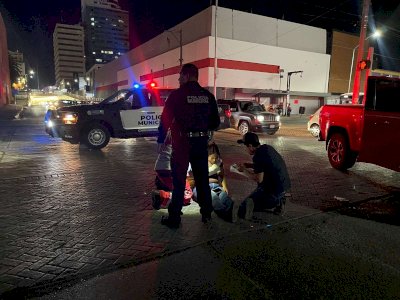 Atropellan a mujer en cruce de la Niños Héroes