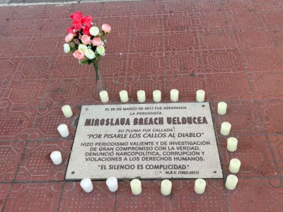 Rinden homenaje a Miroslava Breach a nueve años de su asesinato