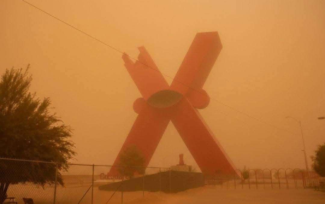 Alertan por tormenta de arena para mañana viernes 