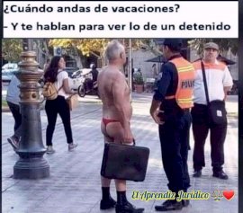 Cuando te hablan del trabajo en vacaciones 