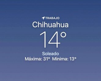 Se espera soleado con máxima de 31 grados centígrados 