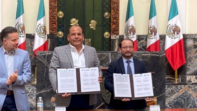 Firman convenio Side y Conalep para fortalecer estrategias económicas 