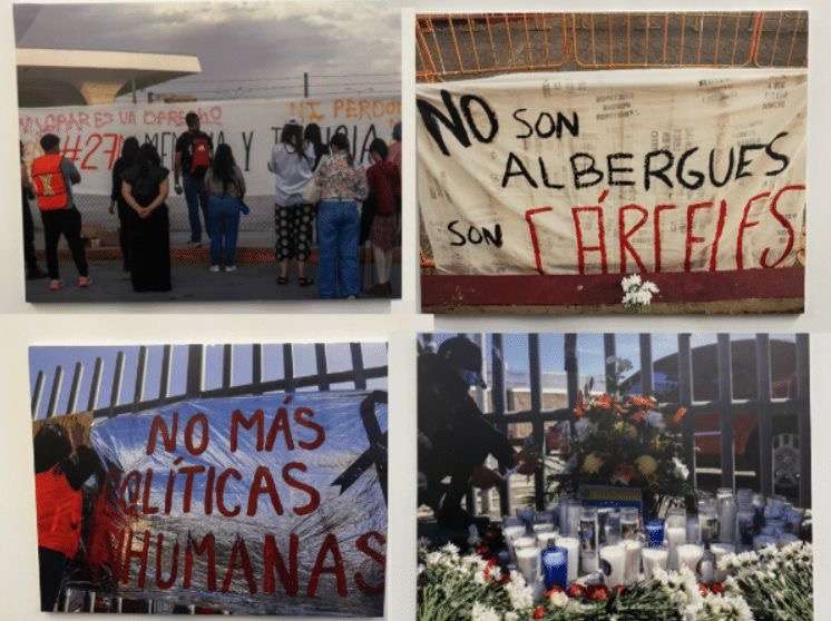 Exigen colectivos justicia a tres años del incendio en estación migratoria