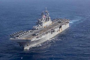 Despliega EU buque de guerra en Medio Oriente; transporta 3 mil 500 soldados 