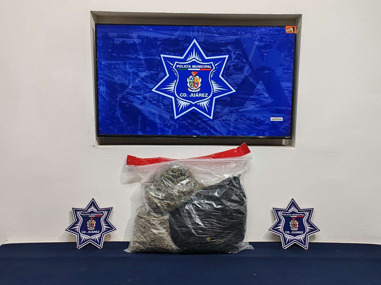 Cae sujeto en posesión de más de dos kilos de marihuana