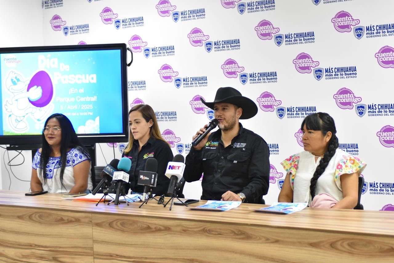 Invita Estado a celebrar el Día de Pascua en el Parque Central