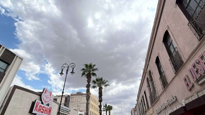 Nubes dan tregua al intenso calor en la capital 