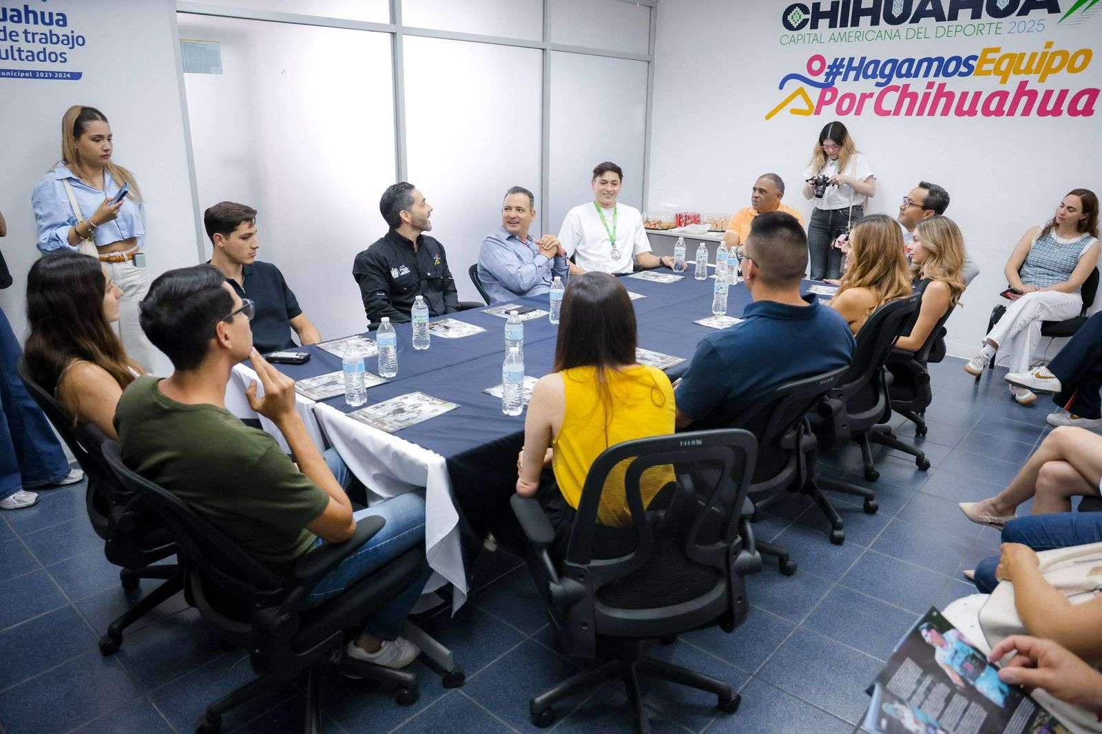 Reconoce Alcalde a medallistas beneficiarios de Meta Olímpica CUU