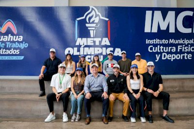 Reconoce Alcalde a medallistas beneficiarios de Meta Olímpica CUU 