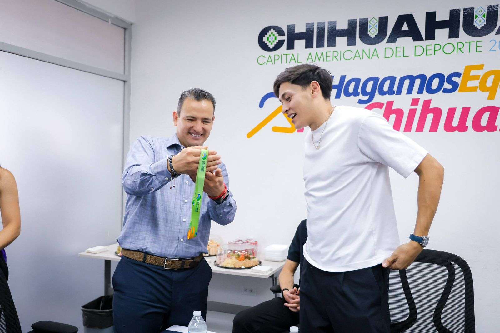 Reconoce Alcalde a medallistas beneficiarios de Meta Olímpica CUU