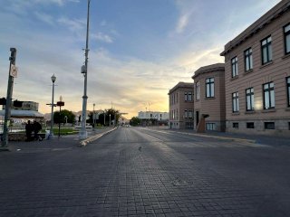 Lucen calles vacías del centro por vacaciones de Semana Santa 