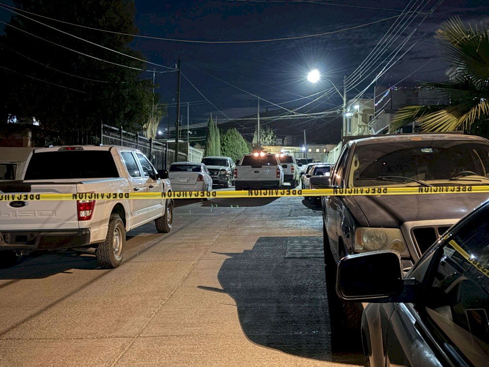 Catean vivienda en colonia Pavis Borunda durante la madrugada