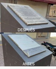 Restauran el Memorial de los Bomberos Caídos en Chihuahua 