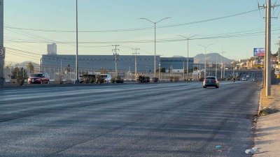 Lucen calles con poca afluencia vehicular