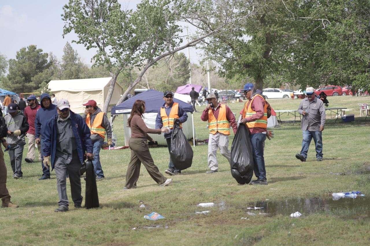 Mantiene Limpia operativo especial en El Chamizal por pascua
