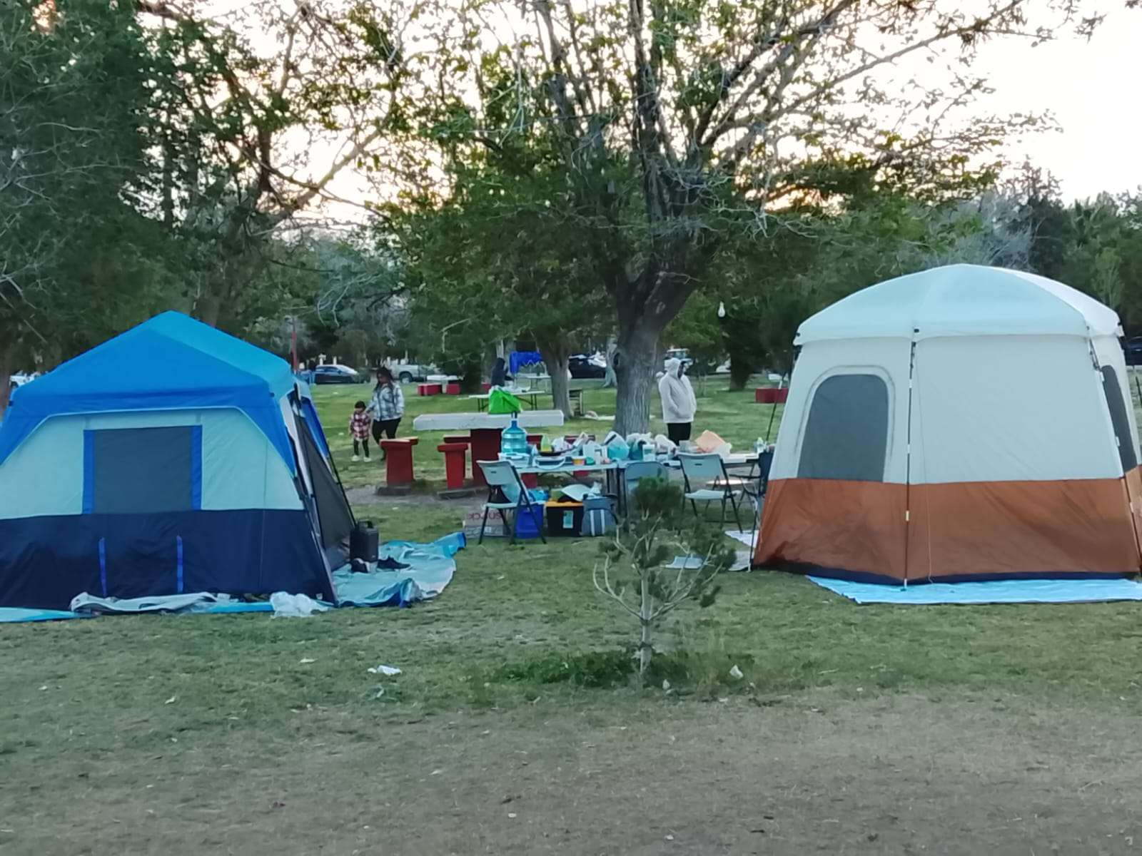 Abarrotan familias desde temprana hora El Chamizal para celebrar Pascua