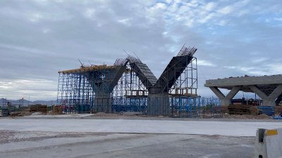Presenta gran avance construcción del puente en Aldama y Fuerza Aérea