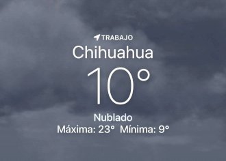 Se espera mañana nubosa y fresca con 10 grados centígrados 