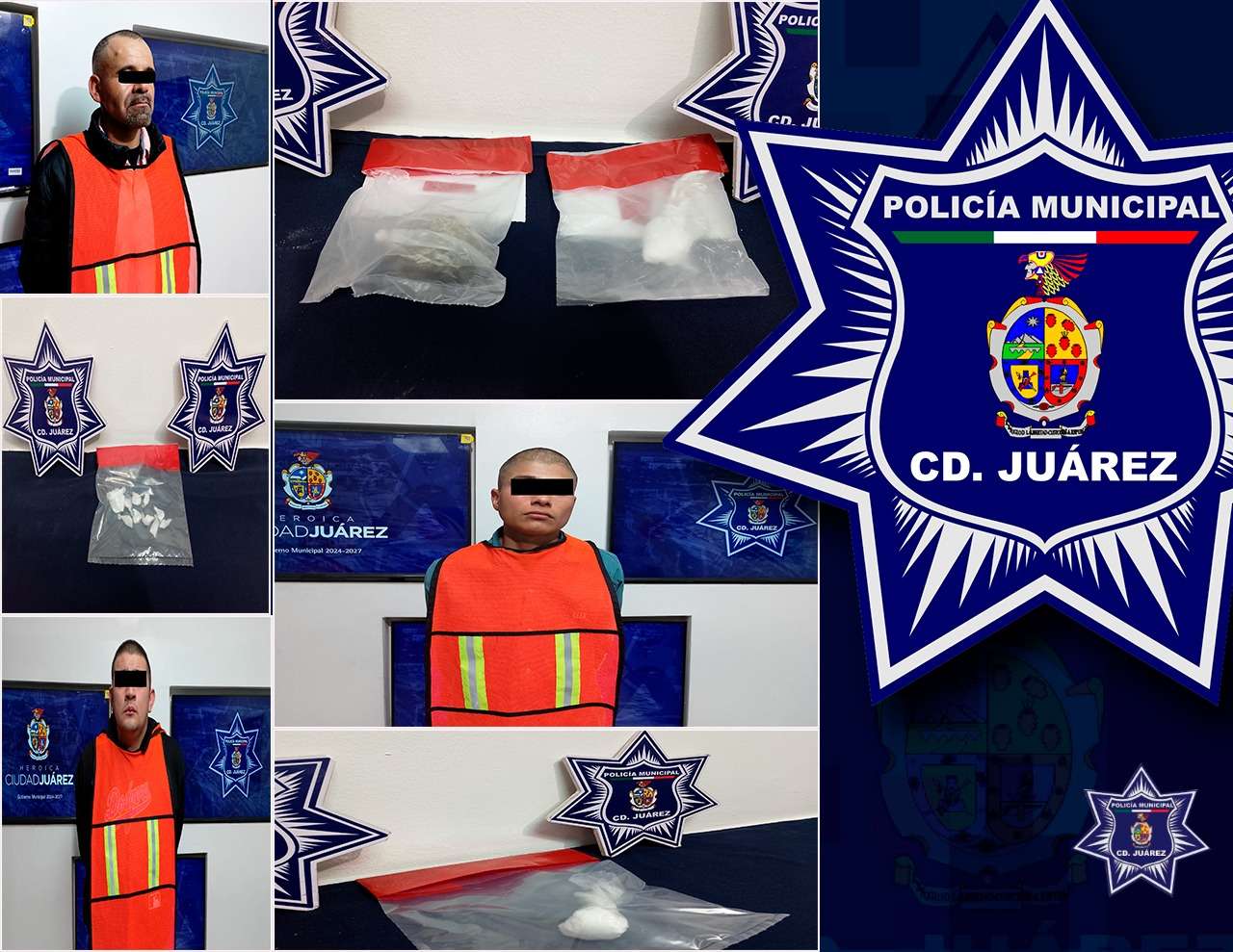 Arrestan a tres narcomenudistas