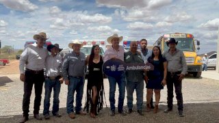 Encabeza Marco Bonilla entrega de apoyos y equipo en Colonia Soto