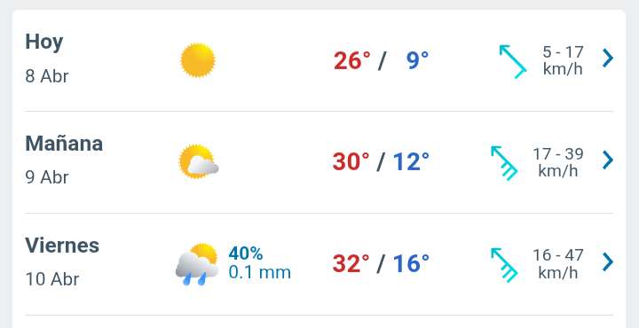 Día soleado con temperatura hasta 26°C en Juárez 
