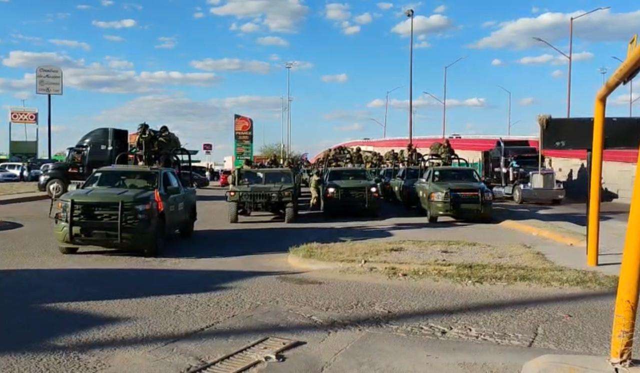 Arriban más de 200 elementos del Ejército Mexicano
