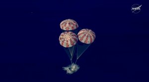 Regresa misión Artemis II de la Nasa a la Tierra