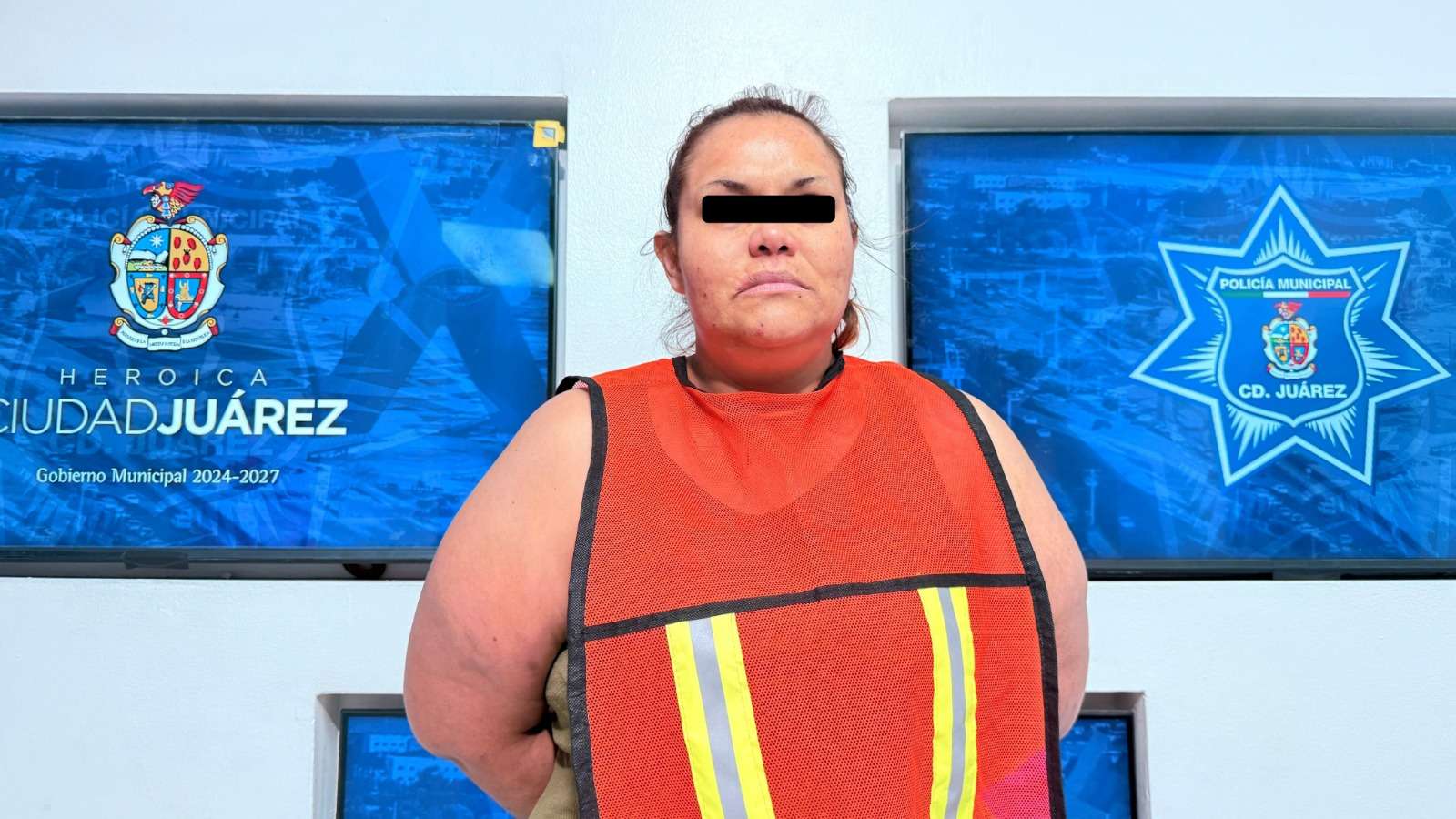 La detienen con una arma de fuego y droga en la Olivia Espinoza