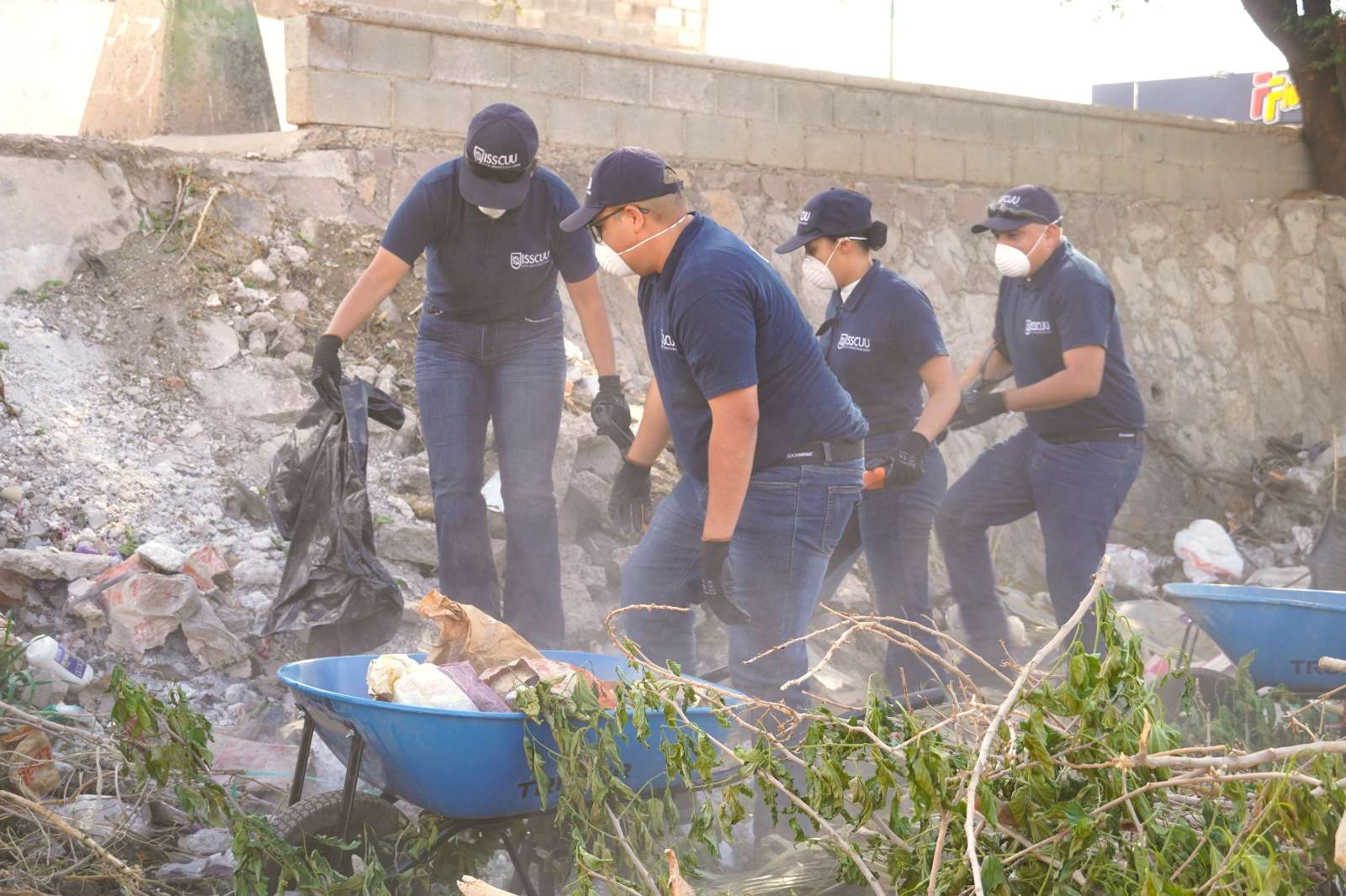 Implementan operativo integral de limpieza en arroyos 