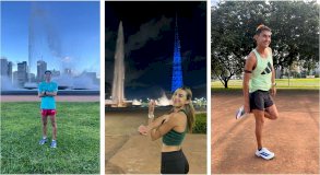 Van marchistas de Meta Olímpica CUU por el mundial en Brasilia