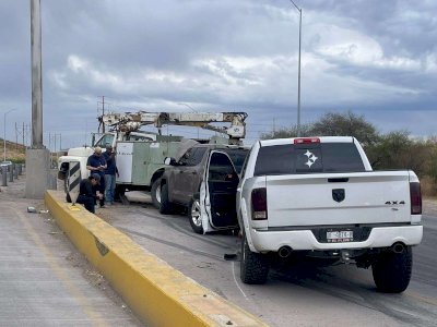 Deja choque en carretera a Aldama un lesionado