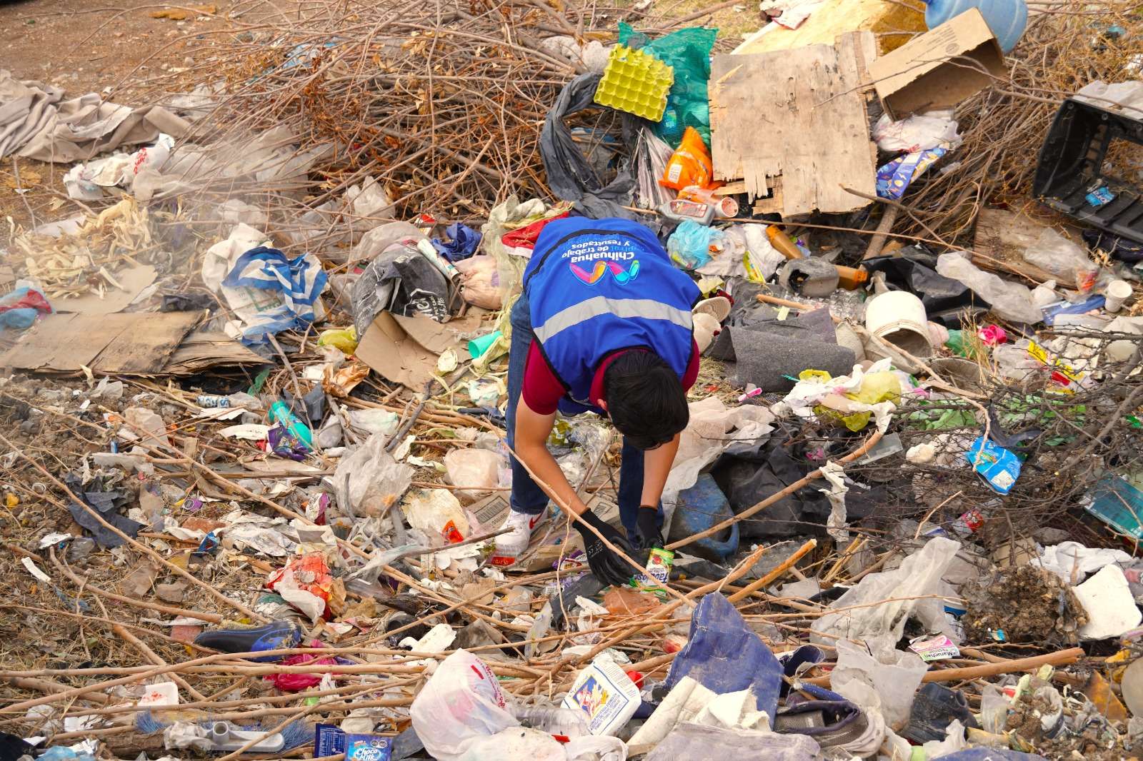 Implementan operativo integral de limpieza en arroyos 