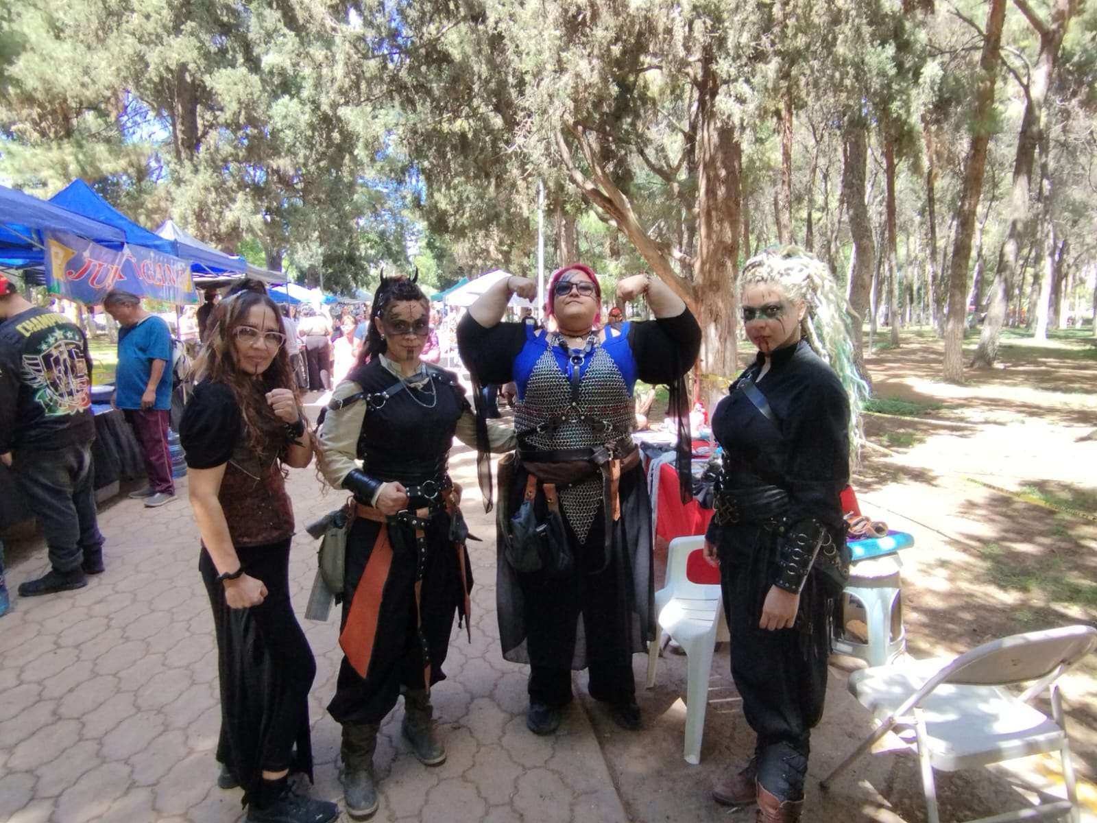 Celebra Fans Fest evento medieval con combates escénicos