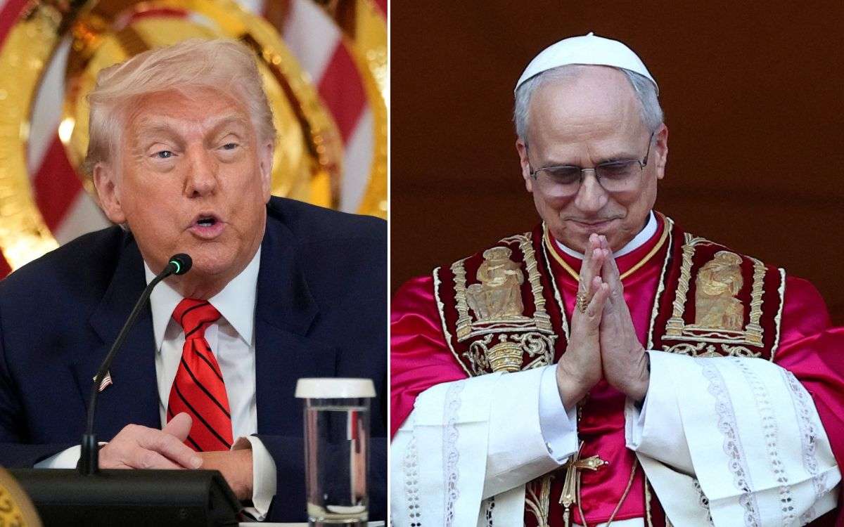 Lanza Trump mensaje contra el Papa León XIV
