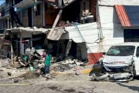 Choca autobús de Conjunto Primavera contra viviendas en Edomex 