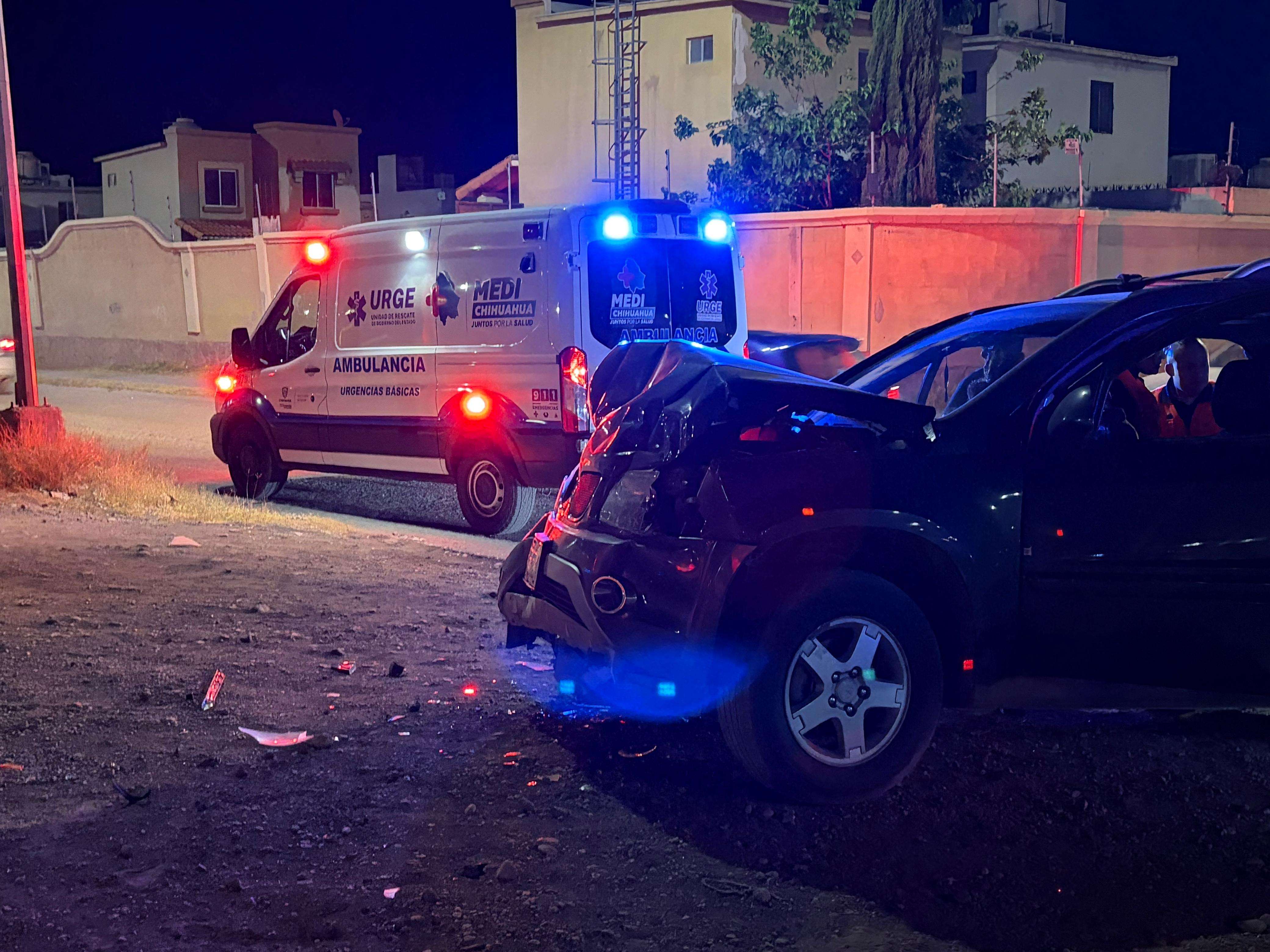 Provoca fuerte choque conductor ebrio en Praderas del Sur 
