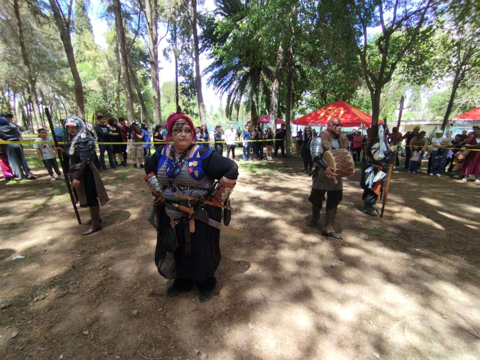 Celebra Fans Fest evento medieval con combates escénicos