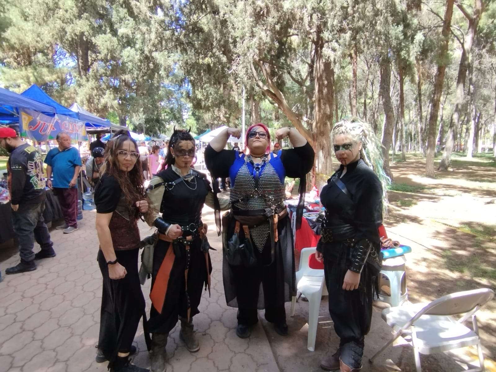 Celebra Fans Fest evento medieval con combates escénicos