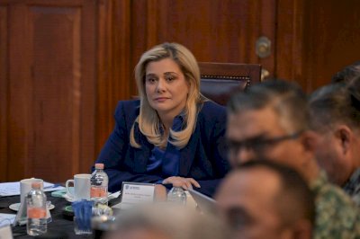 Encabeza Gobernadora reunión con el gabinete de seguridad 
