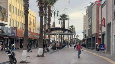 Registra termómetro 24°C y vientos fuertes en la ciudad 