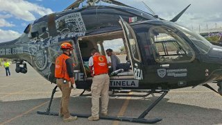 Trasladan por aire a bebé con problemas cardíacos desde Juárez 
