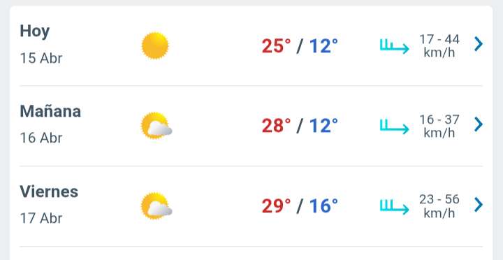 Día soleado con temperatura hasta 25°C en Juárez 