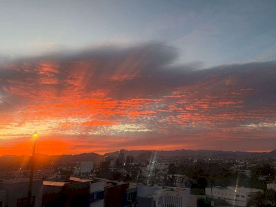 Se esperan nubes con temperatura máxima de 30 grados centígrados 