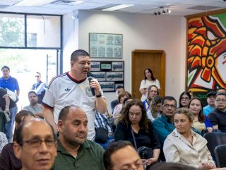 Encabeza Jáuregui encuentro cercano con trabajadores de la Utch 