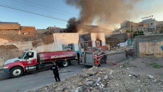 Se incendia vivienda utilizada como picadero en la Santo Niño 