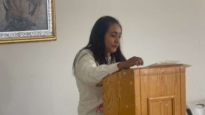Presentan libro 16 de Septiembre en Casa del Migrante San Agustín 
