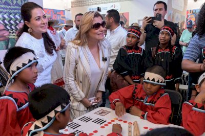 Encabeza Maru Campos delegación chihuahuense en la Feria de San Marcos 