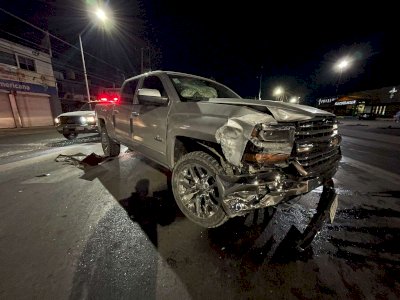 Provoca exceso de velocidad fuerte choque en la Silvestre Terrazas