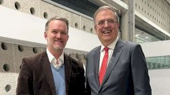 Recibe Ebrard a representante de EU para revisar el T-MEC 